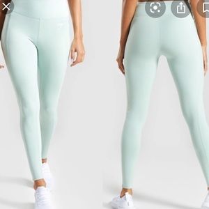 gymshark dreamy leggings 2.0 - light green